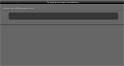 Desktop Screenshot of paradorsanmigueloaxaca.com